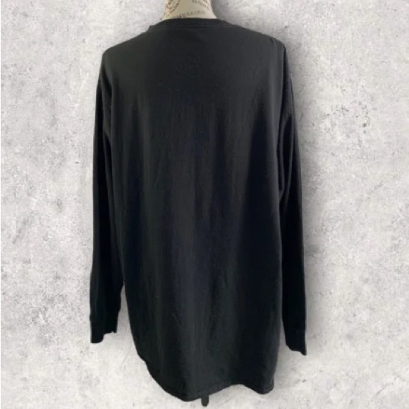 NFL apparel New England Patriots Black Long Sleeve T-Shirt Men’s 2X - Picture 7 of 10